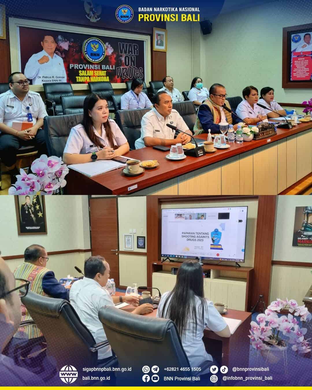 Rapat Virtual Persiapan Perlombaan Menembak Dalam Rangka Memperingati HANI Tahun 2023. Konsep Otomatis