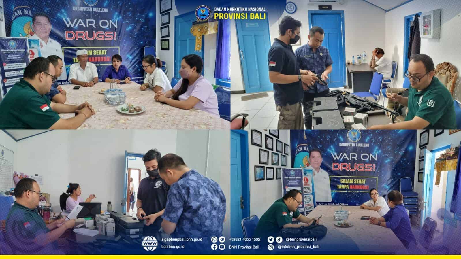 Monev Senjata Dan BMN (Barang Milik Negara) TW I BNNP Bali dan BNNK jajaran Konsep Otomatis