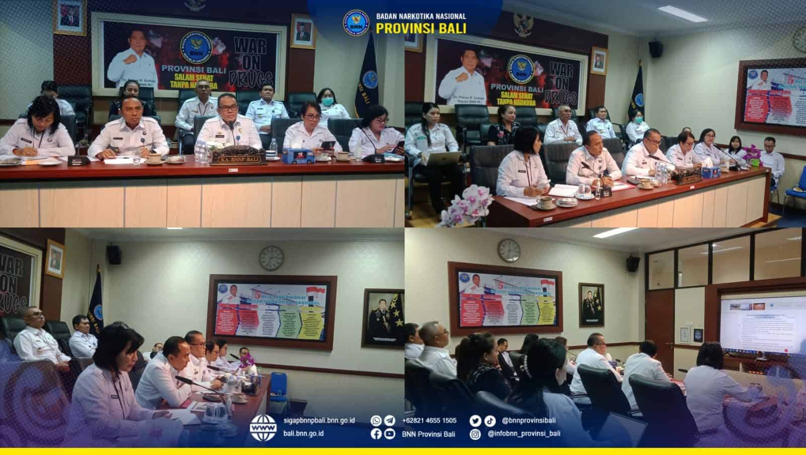 Rapat Persiapan Shooting Against Drugs. Konsep Otomatis