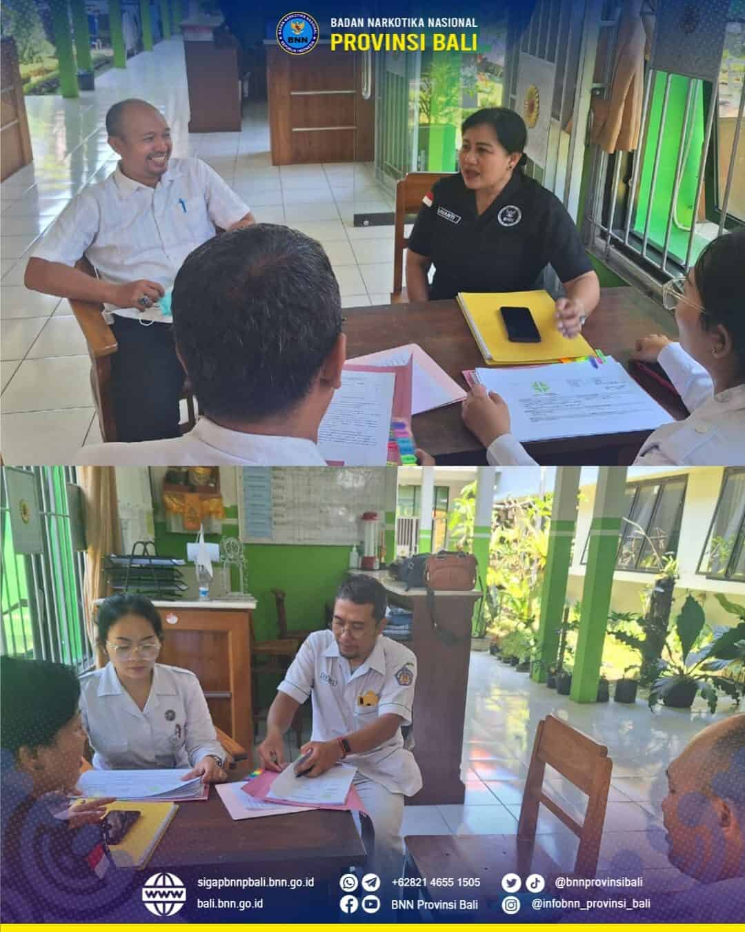 Koordinasi pelaksanaan program P4GN dalam rangka percepatan implementasi hasil Rapat Terbatas Presiden RI Penanganan Narkotika secara Extraordinary Konsep Otomatis
