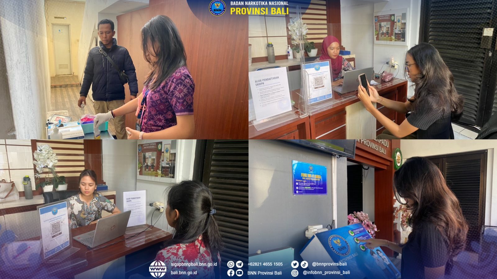 Layanan Klinik Pratama Rawat Jalan BNNP Bali Konsep Otomatis