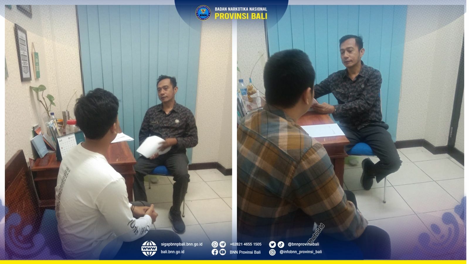 Pemaparan Materi Bahaya Penyalahgunaan Narkoba pada Pemilihan Penghargaan Abdi Yasa Teladan Tingkat Provinsi Bali Tahun 2024 Konsep Otomatis