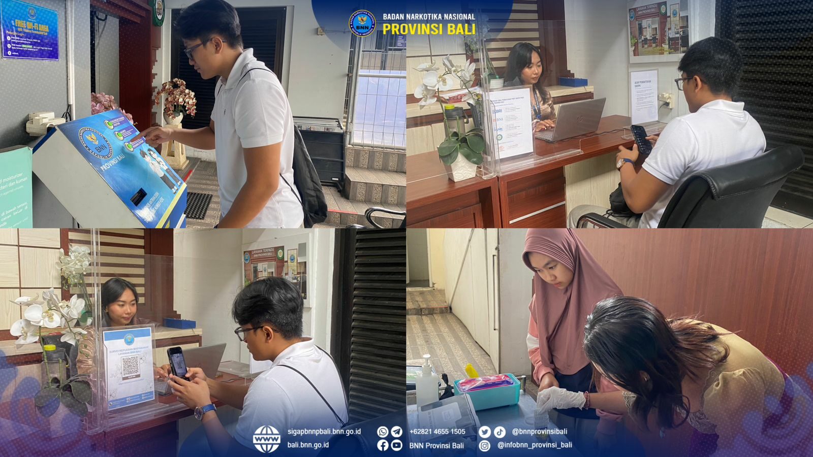 Layanan Klinik Pratama Rawat Jalan BNNP Bali Konsep Otomatis