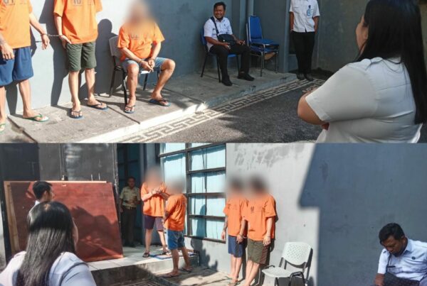 Jemur Tahanan Rutan BNNP Bali Konsep Otomatis