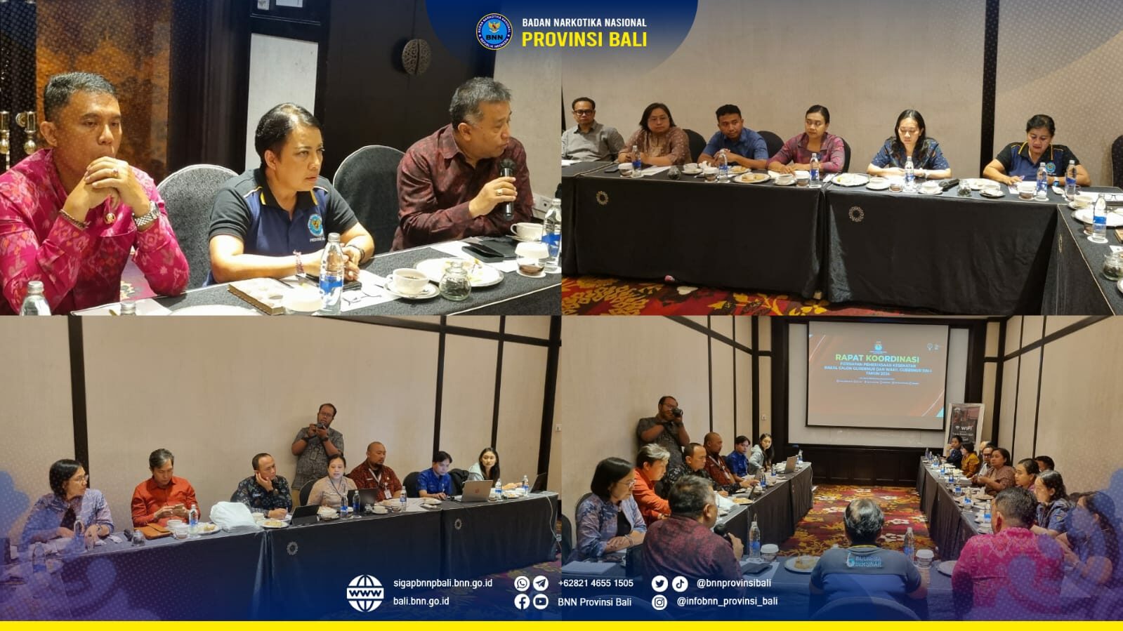 Rapat Koordinasi Persiapan Pemeriksaan Kesehatan Bakal Calon Gubernur dan Wakil Gubernur Bali Tahun 2024 Konsep Otomatis