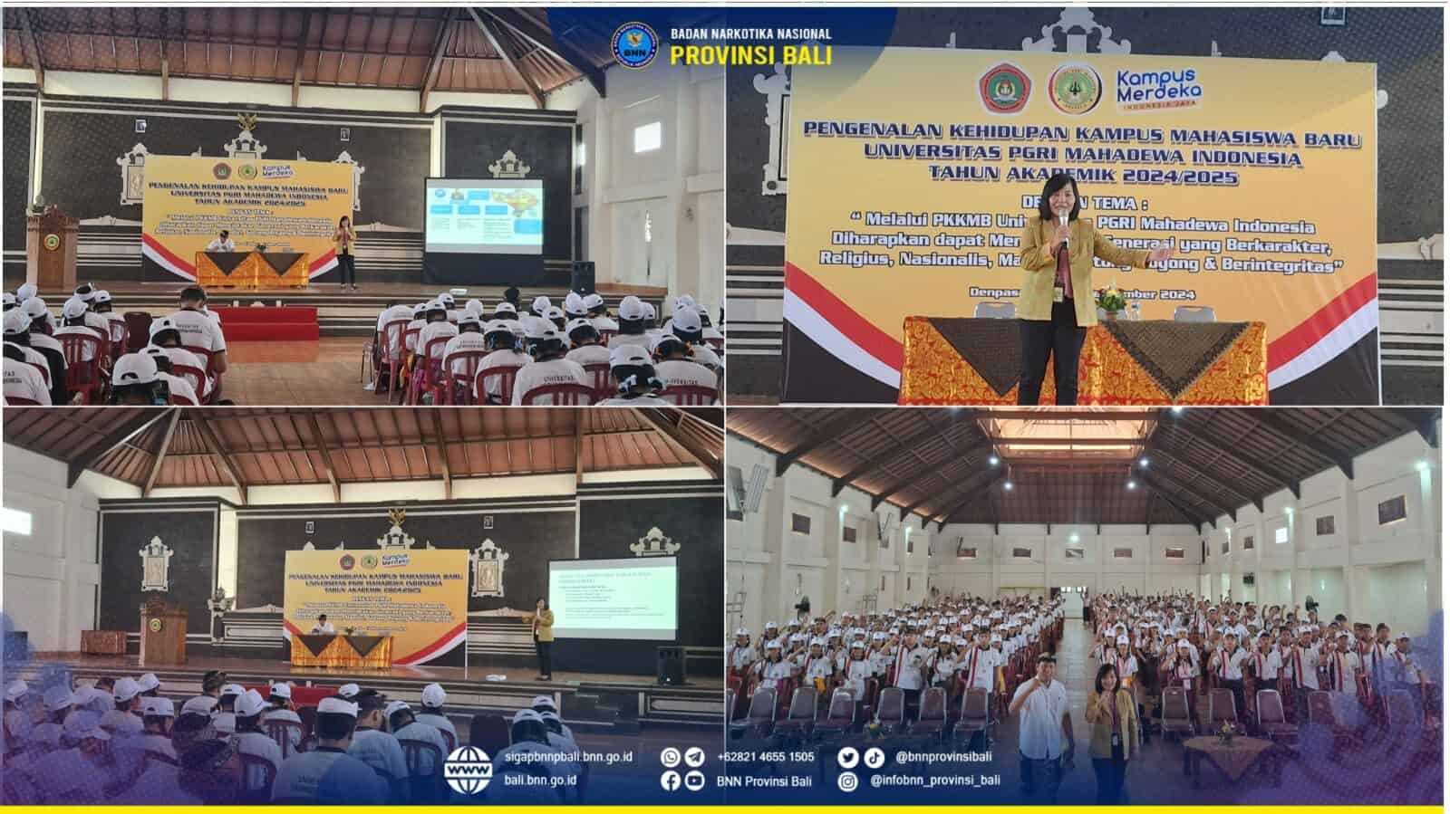 Penandatanganan Perjanjian Kerja Sama BNN Provinsi Bali Dengan PT. Pegadaian Kanwil VII Denpasar Konsep Otomatis