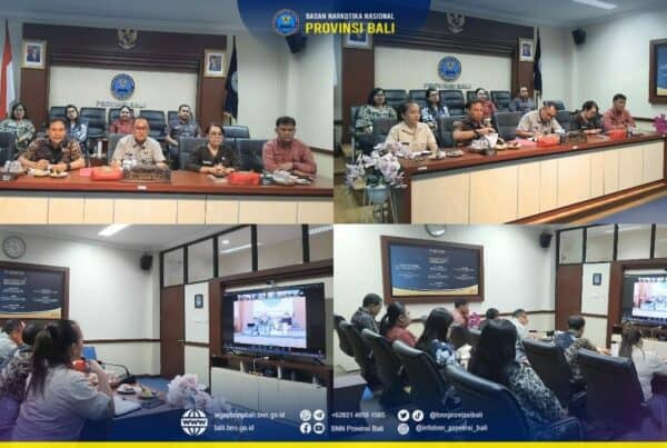 Penandatanganan Perjanjian Kerja Sama BNN Provinsi Bali Dengan PT. Pegadaian Kanwil VII Denpasar Konsep Otomatis