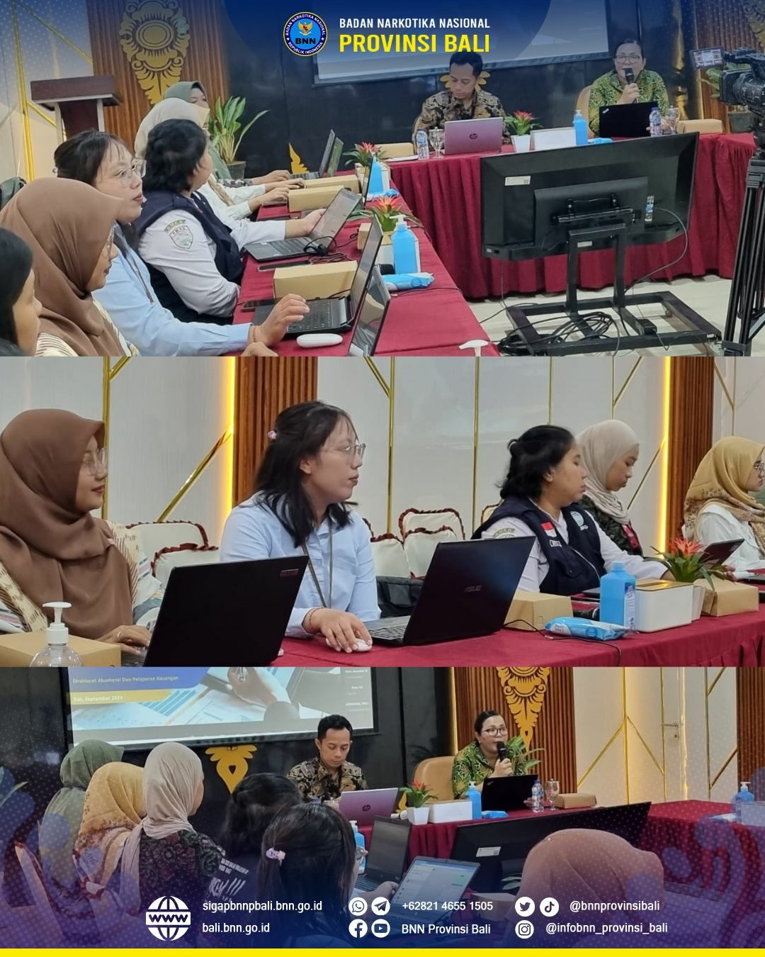 Penandatanganan Perjanjian Kerja Sama BNN Provinsi Bali Dengan PT. Pegadaian Kanwil VII Denpasar Konsep Otomatis