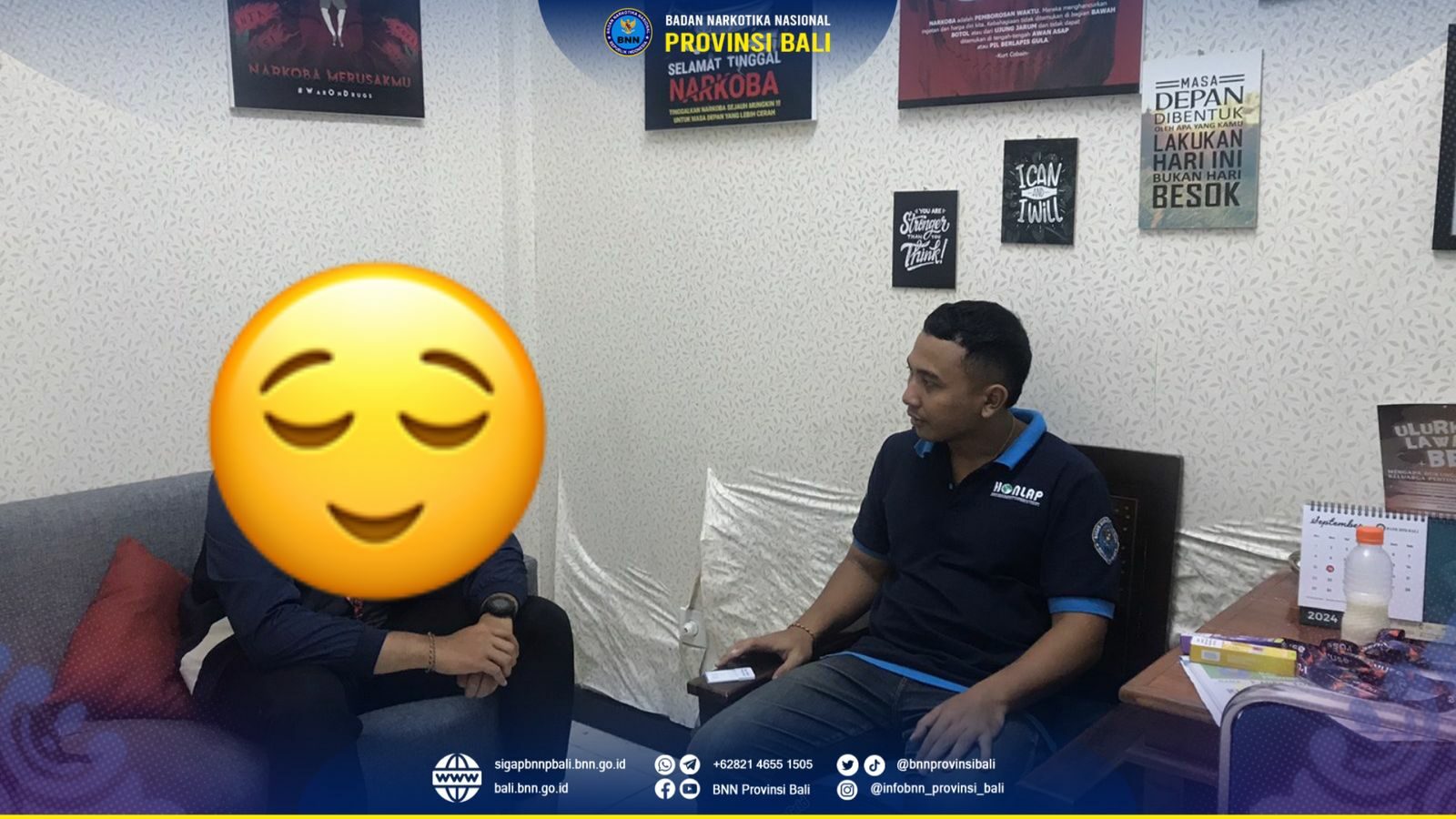 Penandatanganan Perjanjian Kerja Sama BNN Provinsi Bali Dengan PT. Pegadaian Kanwil VII Denpasar Konsep Otomatis