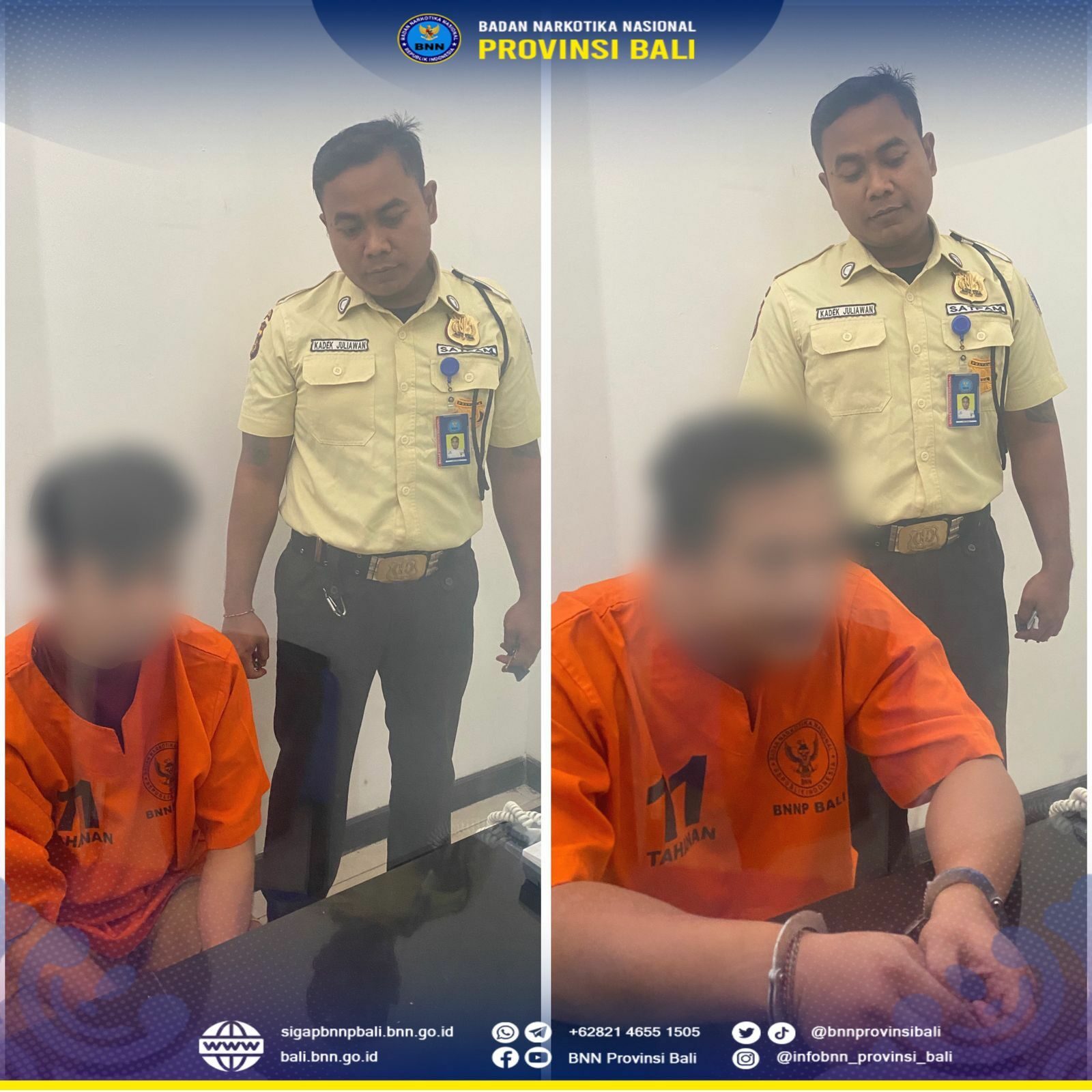 Besukan Tahanan Rutan BNNP Bali Konsep Otomatis