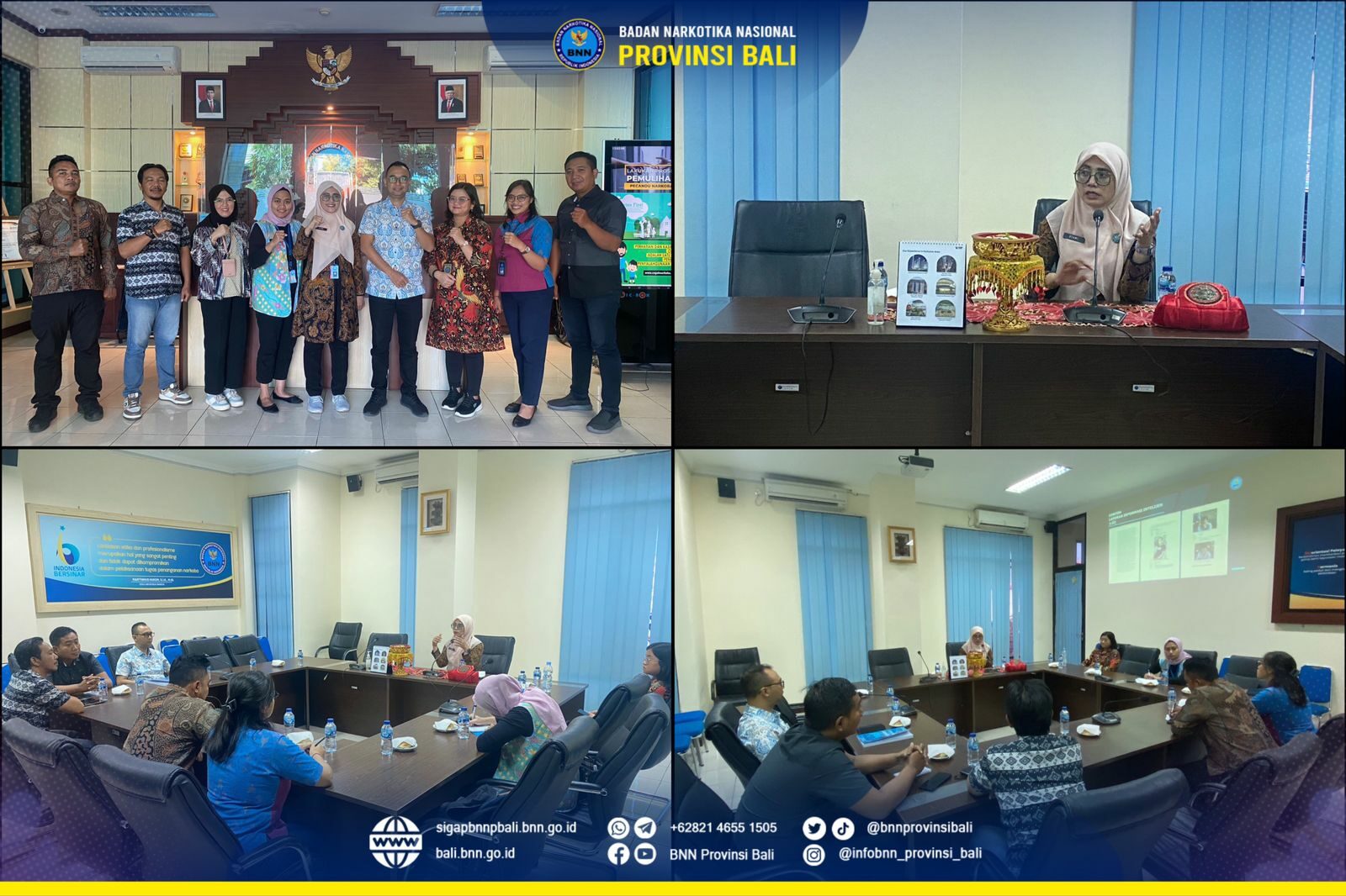 Bimbingan Teknis Bidang Intelijen di BNN Provinsi Bali Konsep Otomatis