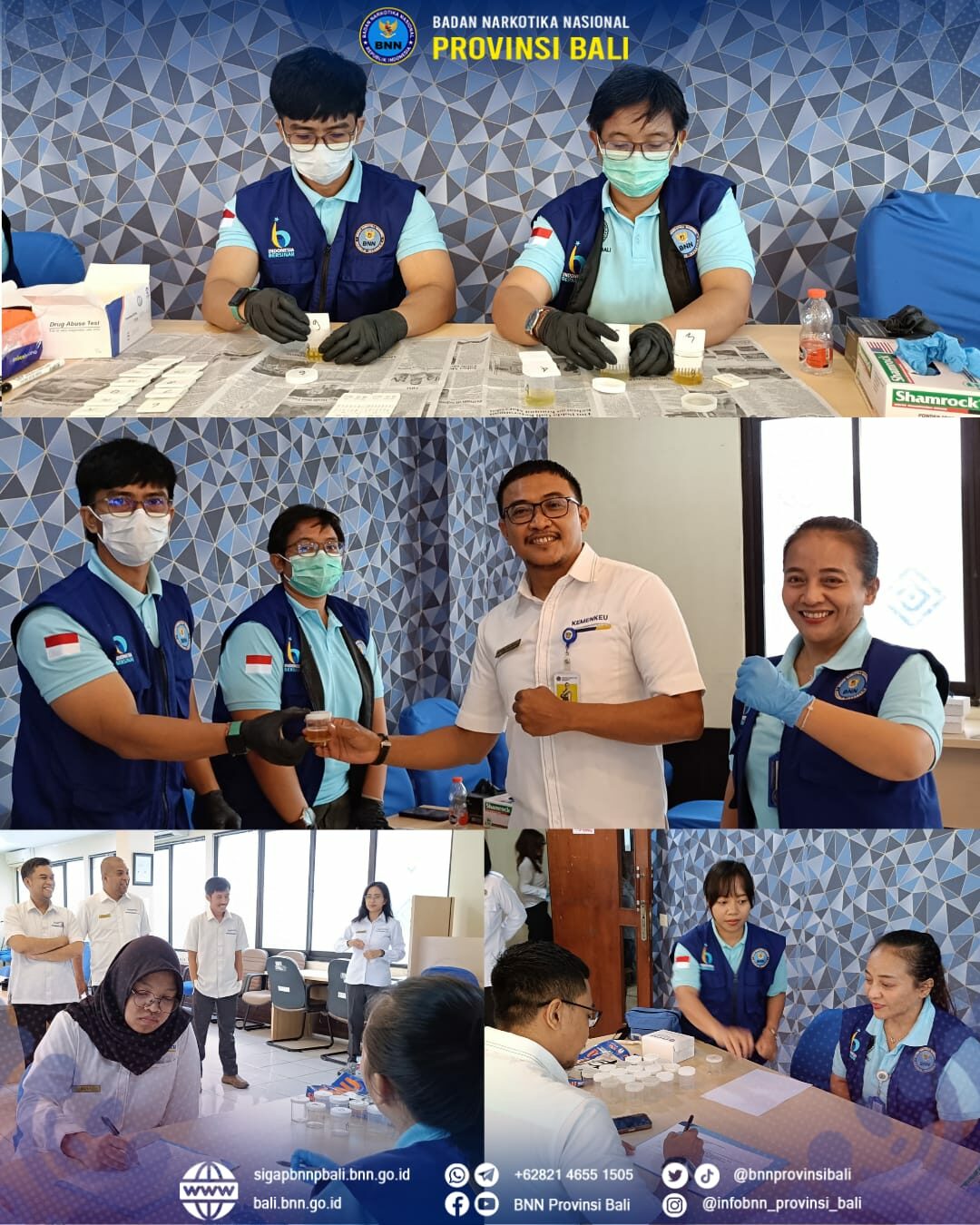 Pemberdayaan Masyarakat Anti Narkoba melalui Test Urine kepada Pegawai di Lingkungan KPP Pratama Denpasar Barat Konsep Otomatis
