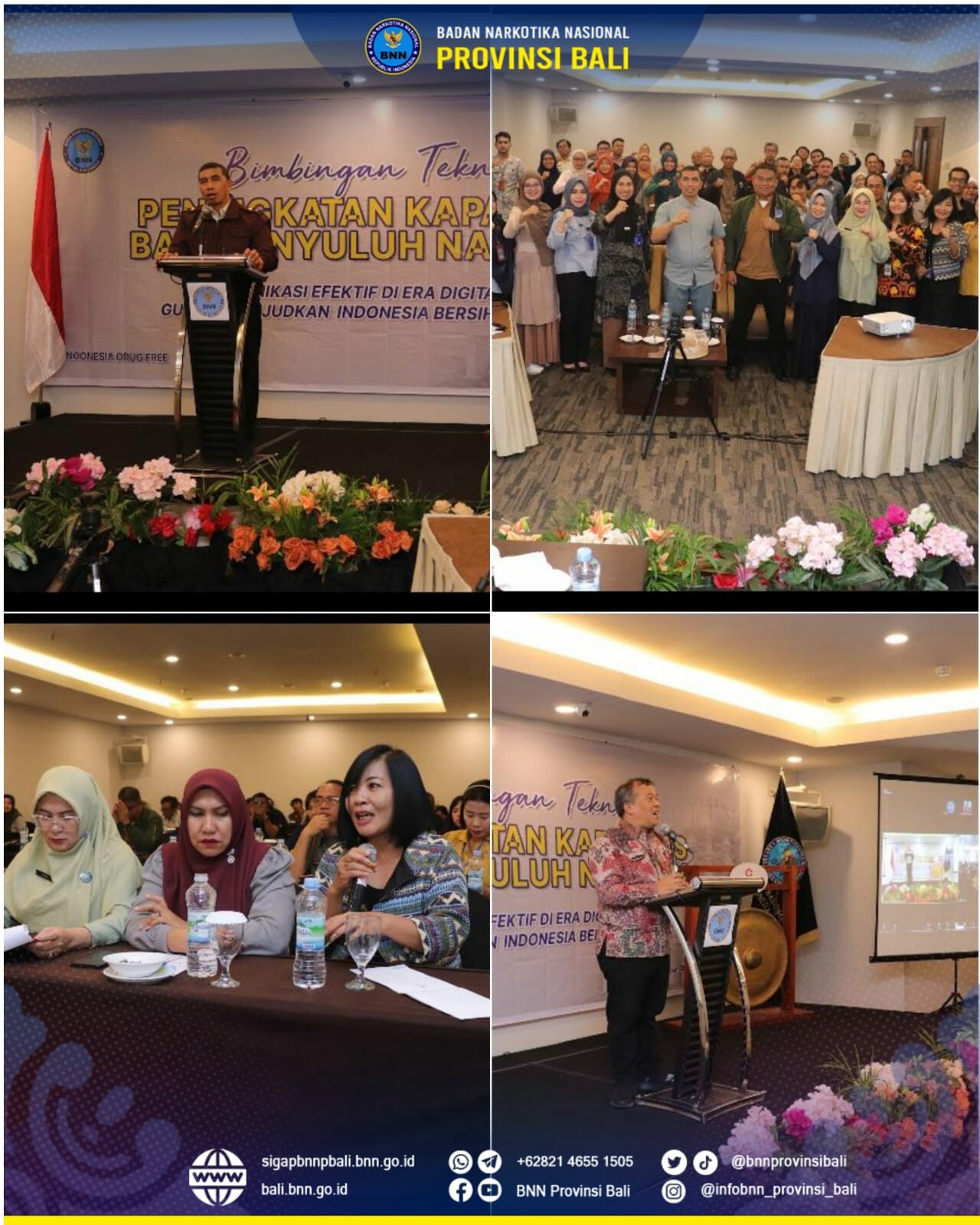 Bimbingan Teknis bagi penyuluh narkoba Konsep Otomatis