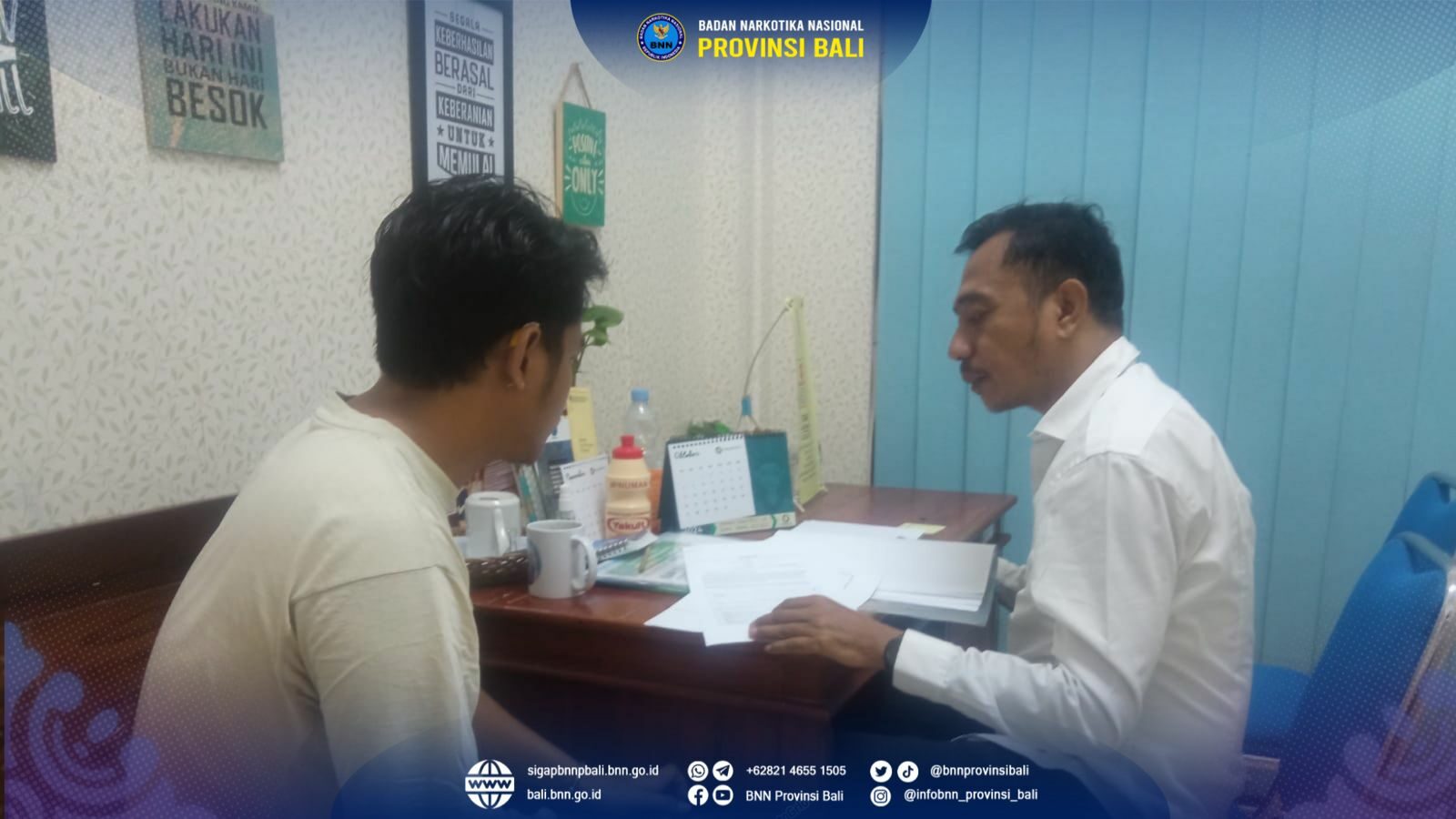 Layanan Klinik Pratama Rawat Jalan BNNP Bali Konsep Otomatis
