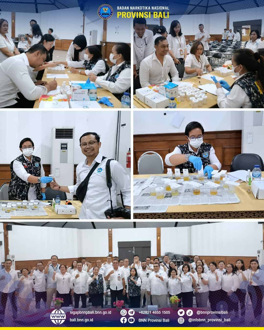 Pemberdayaan Masyarakat Anti Narkoba melalui Test Urine kepada Pegawai di Lingkungan Lembaga Layanan Pendidikan Tinggi (LLDIKTI) Wilayah VIII Bali dan Nusa Tenggara Barat Konsep Otomatis