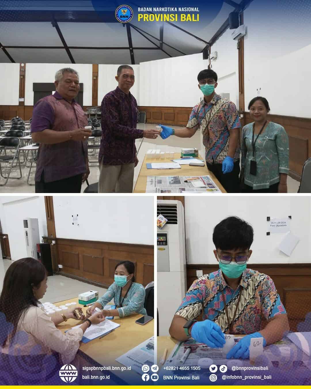 Pemberdayaan Masyarakat Anti Narkoba melalui Test Urine Susulan kepada Pegawai di Lingkungan Lembaga Layanan Pendidikan Tinggi (LLDIKTI) Wilayah VIII Bali dan Nusa Tenggara Barat Konsep Otomatis