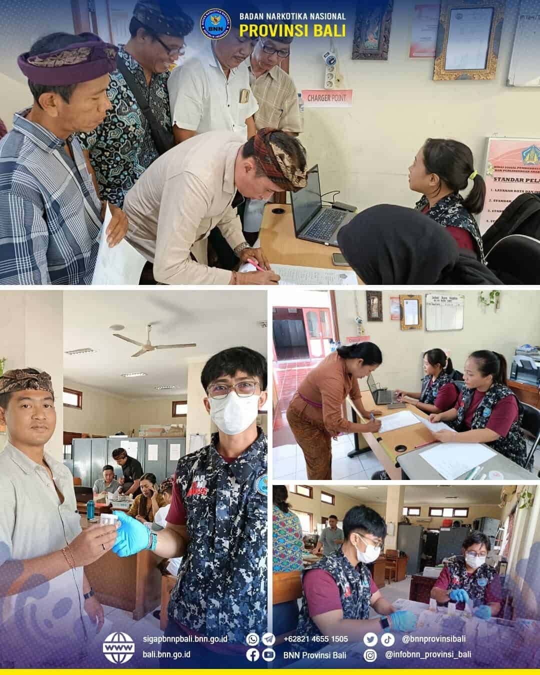 Pemberdayaan Masyarakat Anti Narkoba melalui Test Urine kepada Pegawai di Lingkungan Pemerintah Provinsi Bali Konsep Otomatis