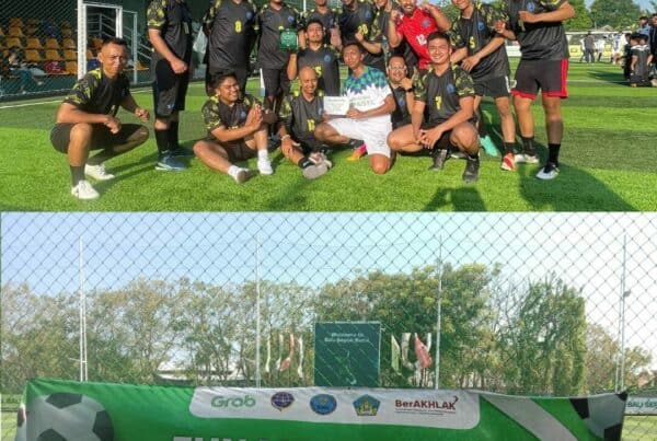 Laga Persahabatan Fun Mini Soccer With Grab Konsep Otomatis