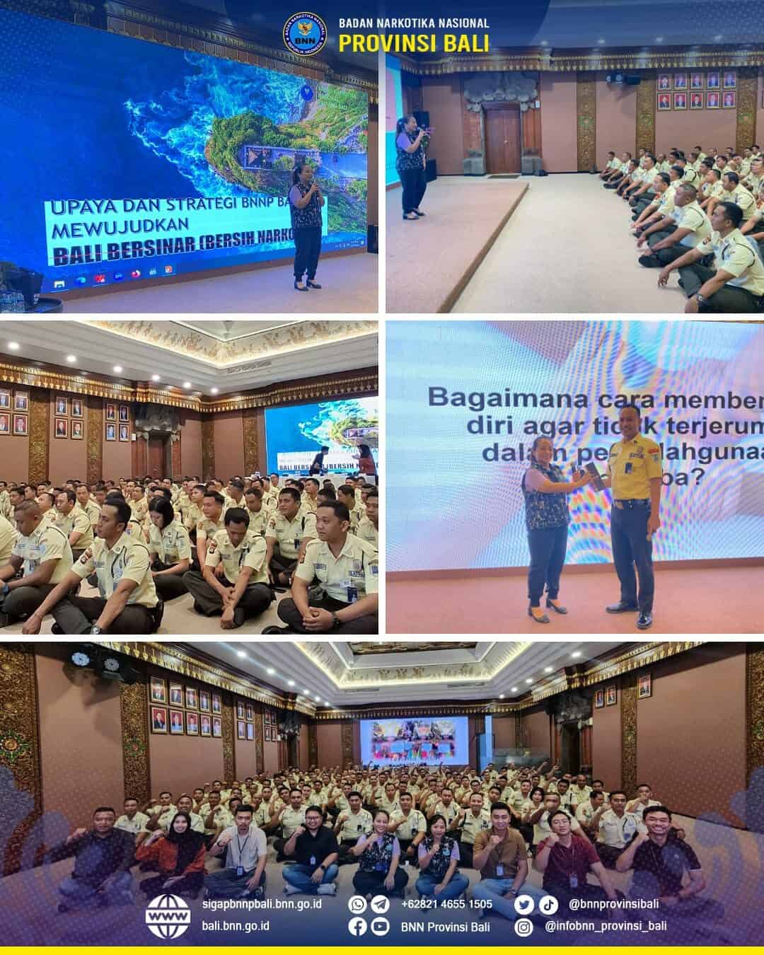 Sosialisasi P4GN kepada Pekerja Satuan Pengamanan (Satpam) di lingkungan PT. Prima Karya Sarana Sejahtera (PT. PKSS) Cabang Denpasar Konsep Otomatis