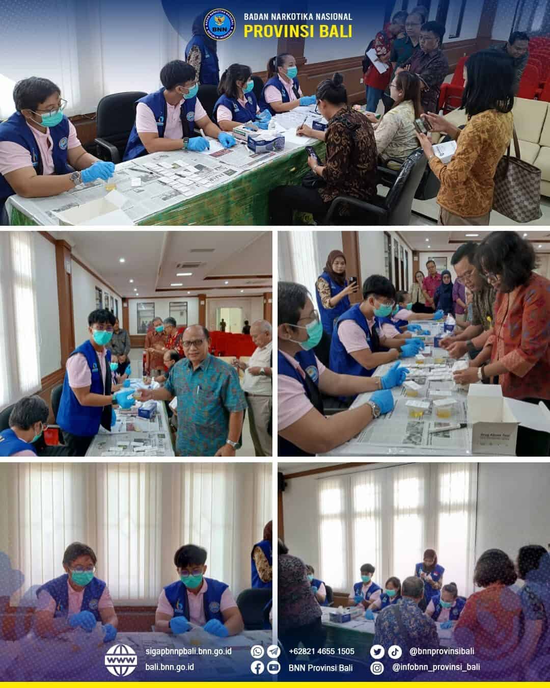 Pemberdayaan Masyarakat Anti Narkoba melalui Test Urine kepada ASN di Lingkungan Universitas Udayana Konsep Otomatis