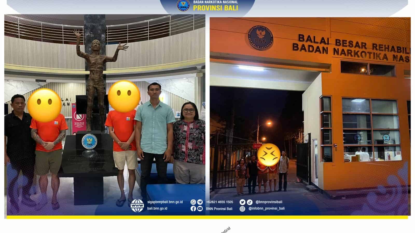 Penghantaran Dua Klien ke Balai Besar Lido BNN Konsep Otomatis