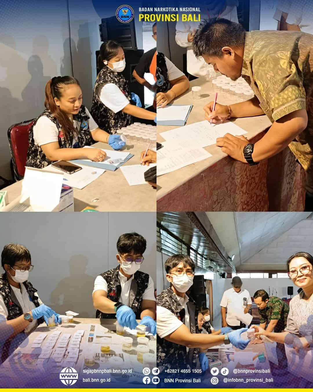 Deteksi Dini melalui Test Urine Narkoba di Lingkungan Dinas Pendidikan, Kepemudaan dan Olahraga Provinsi Bali Konsep Otomatis