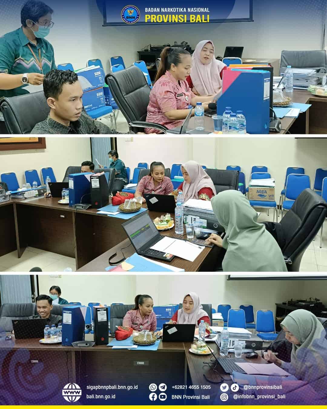Kegiatan Piket dalam rangka Audit Kinerja Irwas BNN RI Hari ke-2 Konsep Otomatis