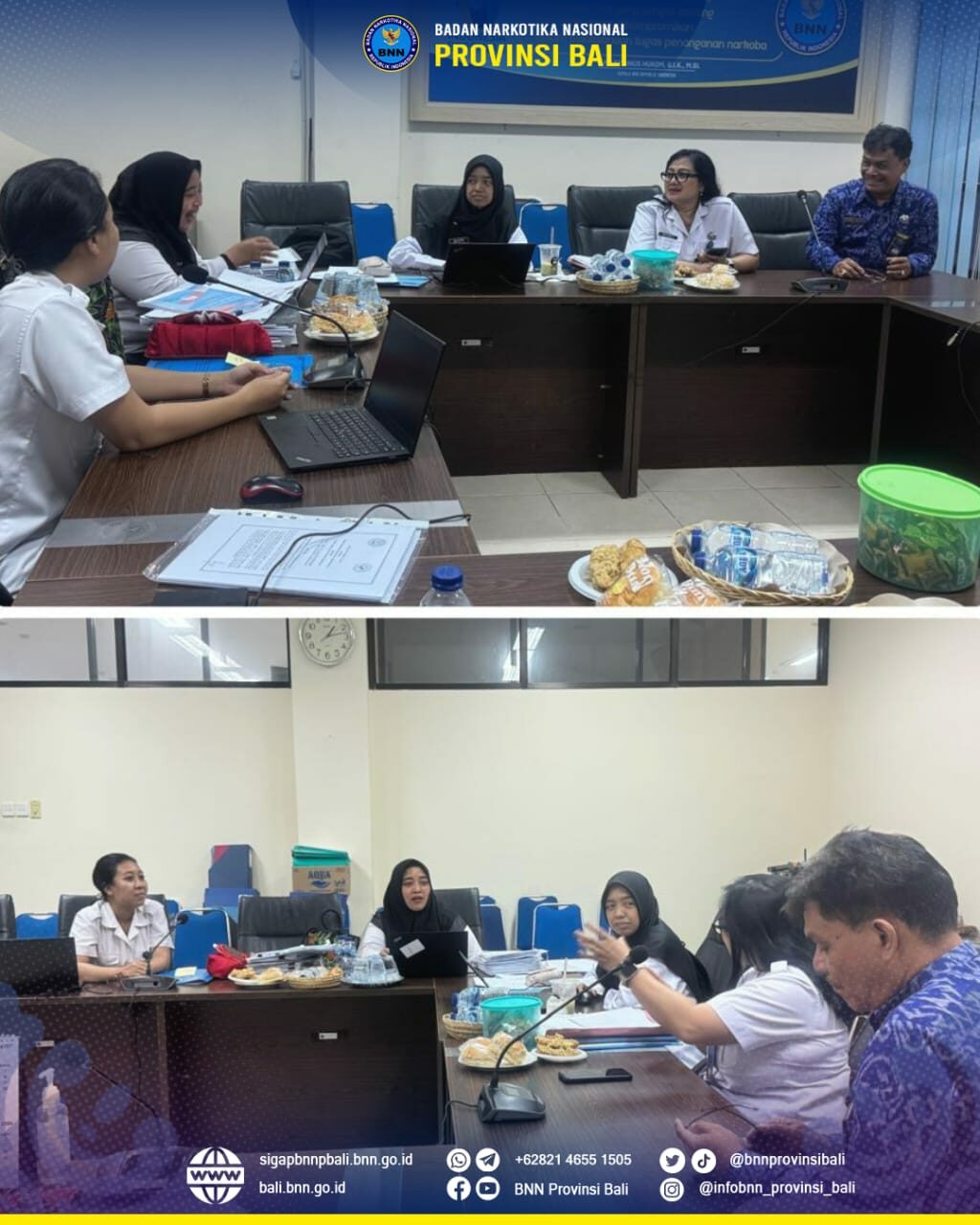 Kegiatan Piket dalam rangka Audit Kinerja Irwas BNN RI Hari ke-3 Konsep Otomatis