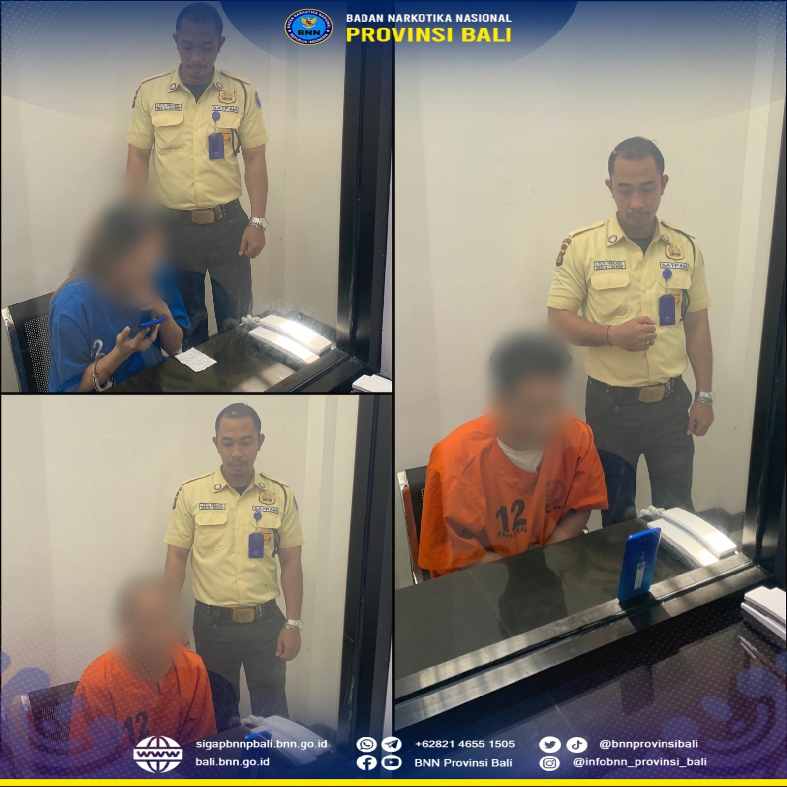 Besukan Tahanan Rutan BNNP Bali Konsep Otomatis
