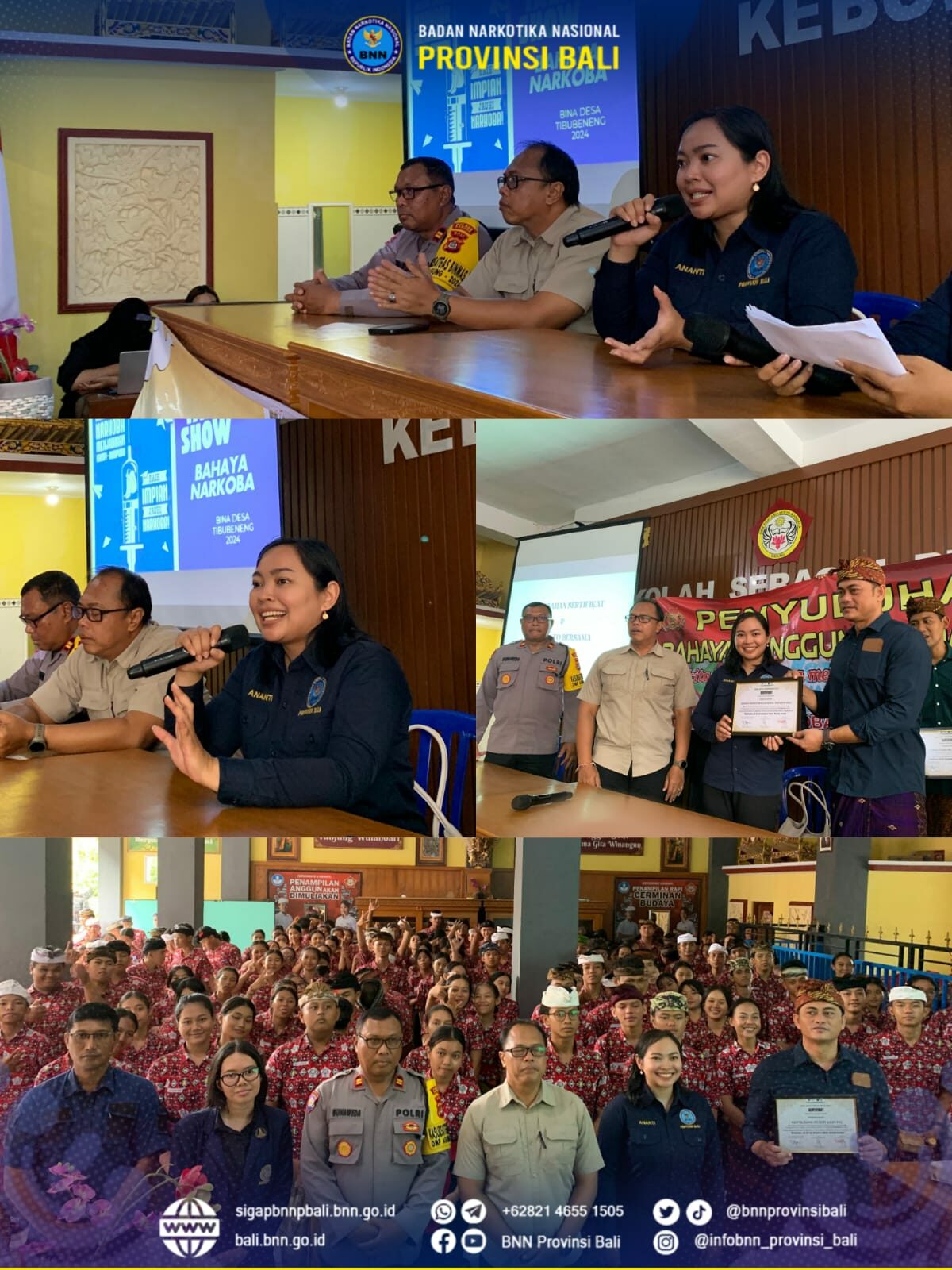 Sosialisasi Bahaya Penyalahgunaan Narkotika di Kalangan Remaja Desa Tibubeneng Konsep Otomatis