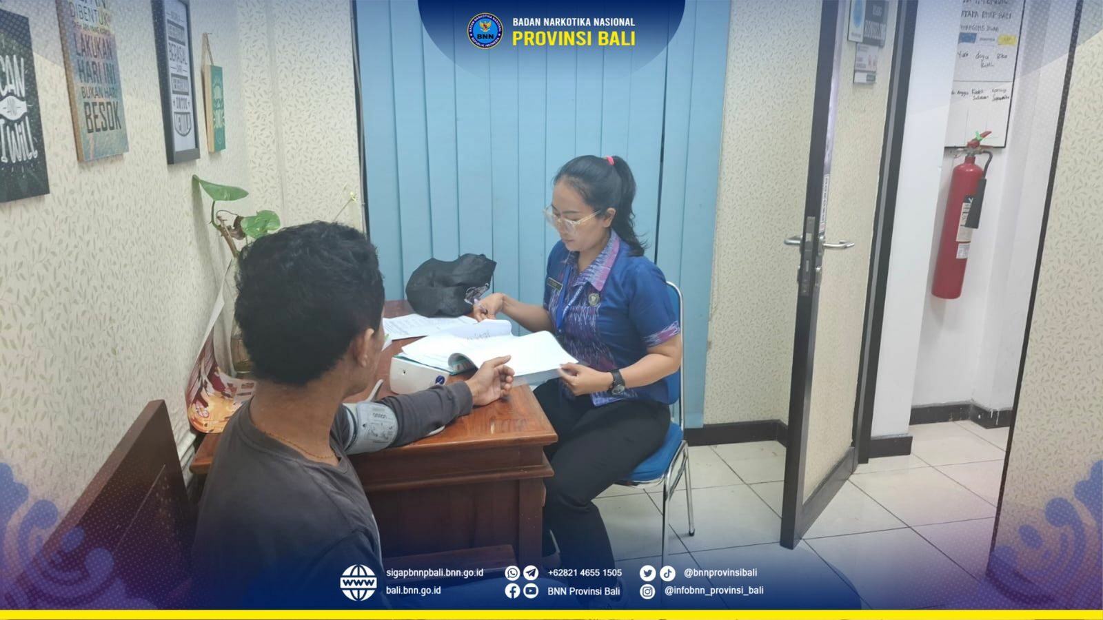 Layanan Klinik Pratama Rawat Jalan BNNP Bali Konsep Otomatis