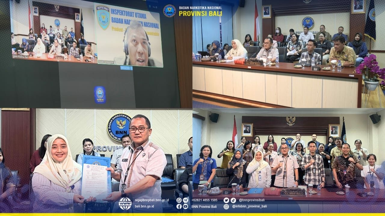 Taklimat Akhir Audit Kinerja BNN Provinsi Bali Konsep Otomatis