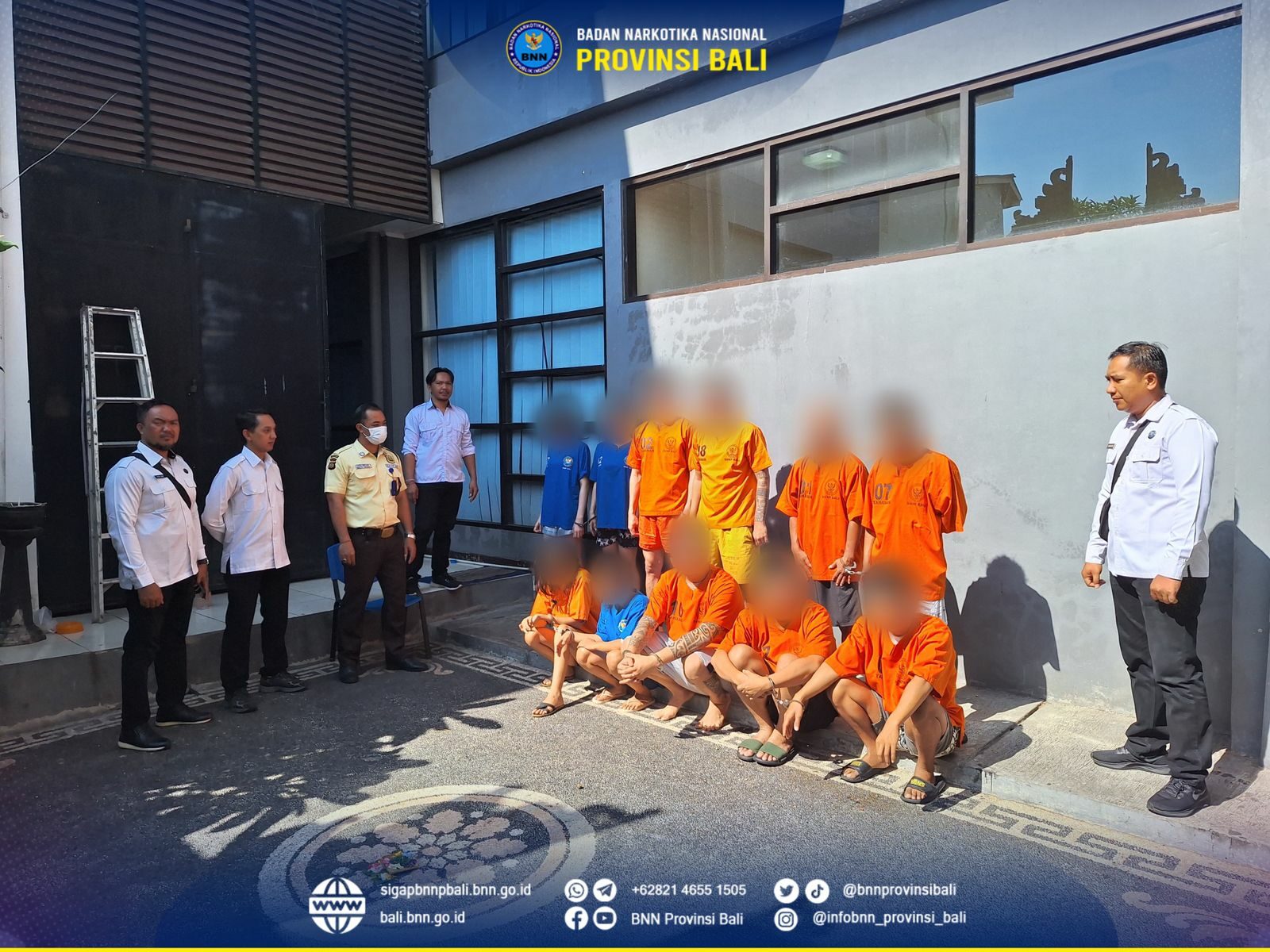 Jemur Tahanan Rutan BNNP Bali Konsep Otomatis