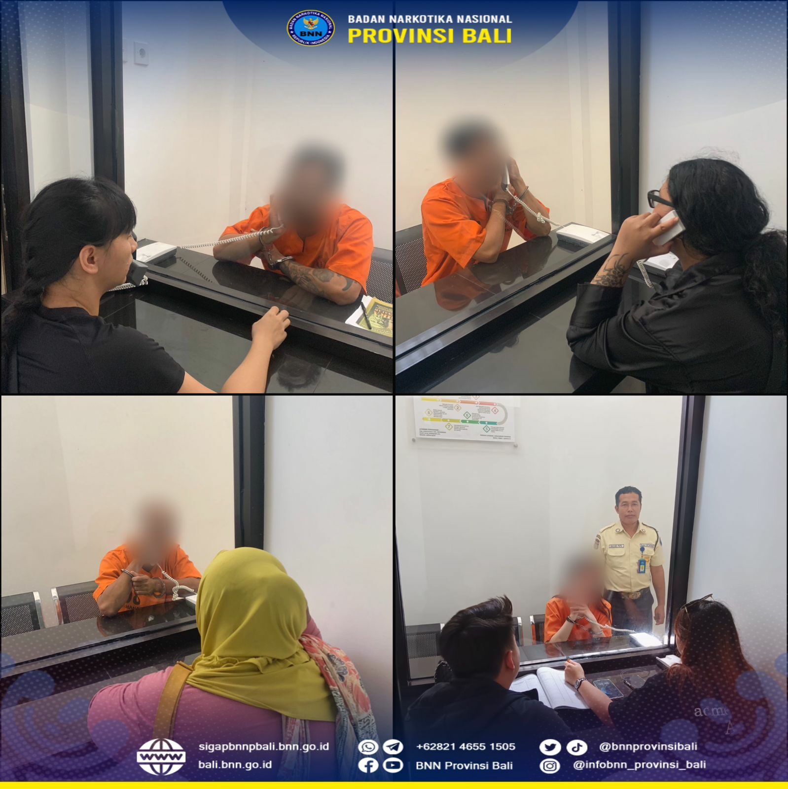 Besukan Tahanan Rutan BNNP Bali Konsep Otomatis