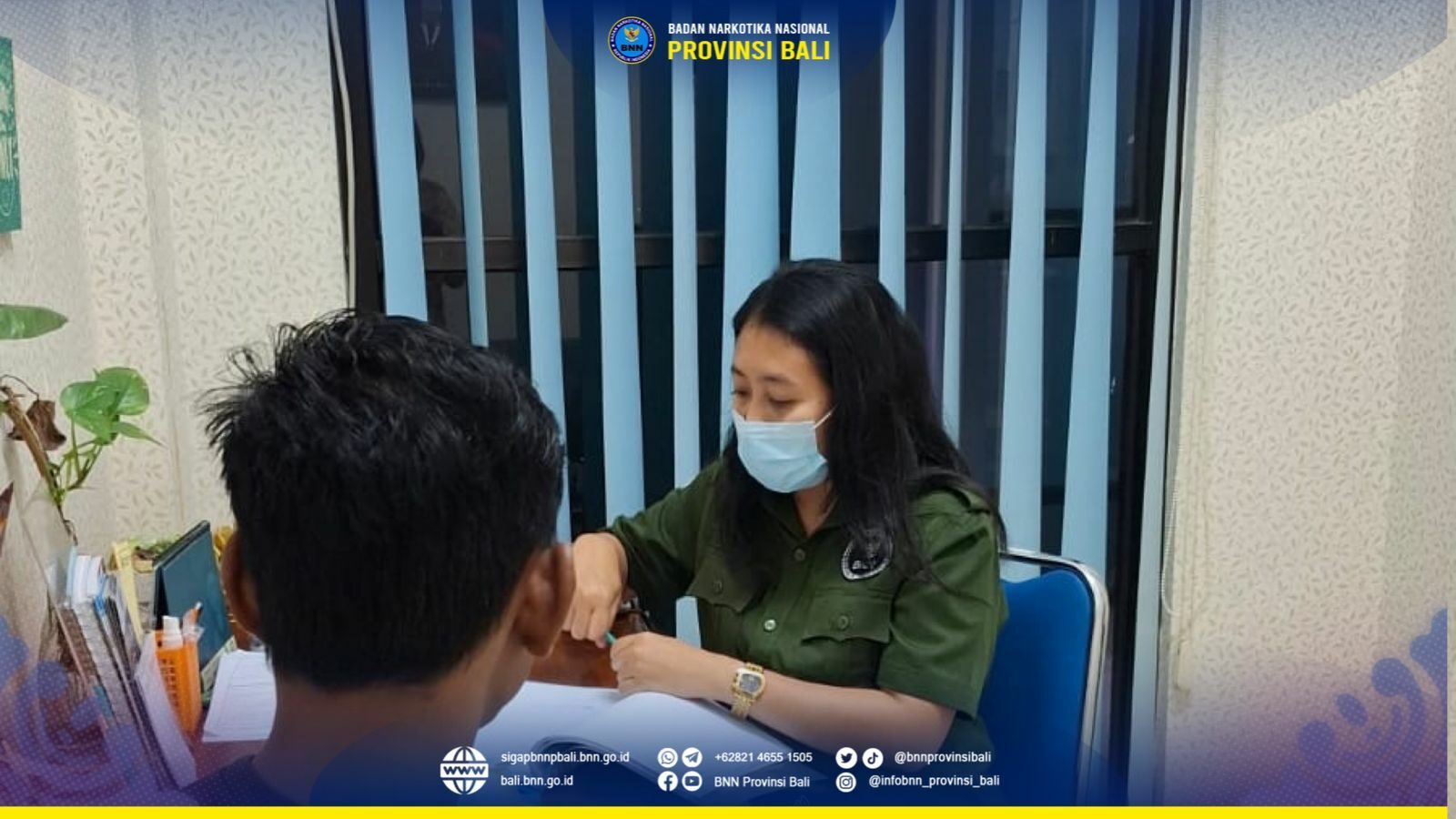 Layanan Klinik Pratama Rawat Jalan BNNP Bali Konsep Otomatis