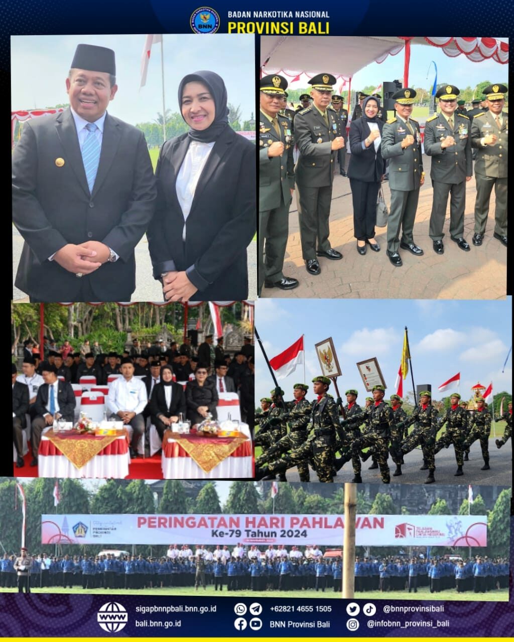 Upacara Memperingati Hari Pahlawan ke 79 Tahun 2024 Upacara Memperingati Hari Pahlawan ke 79 Tahun 2024