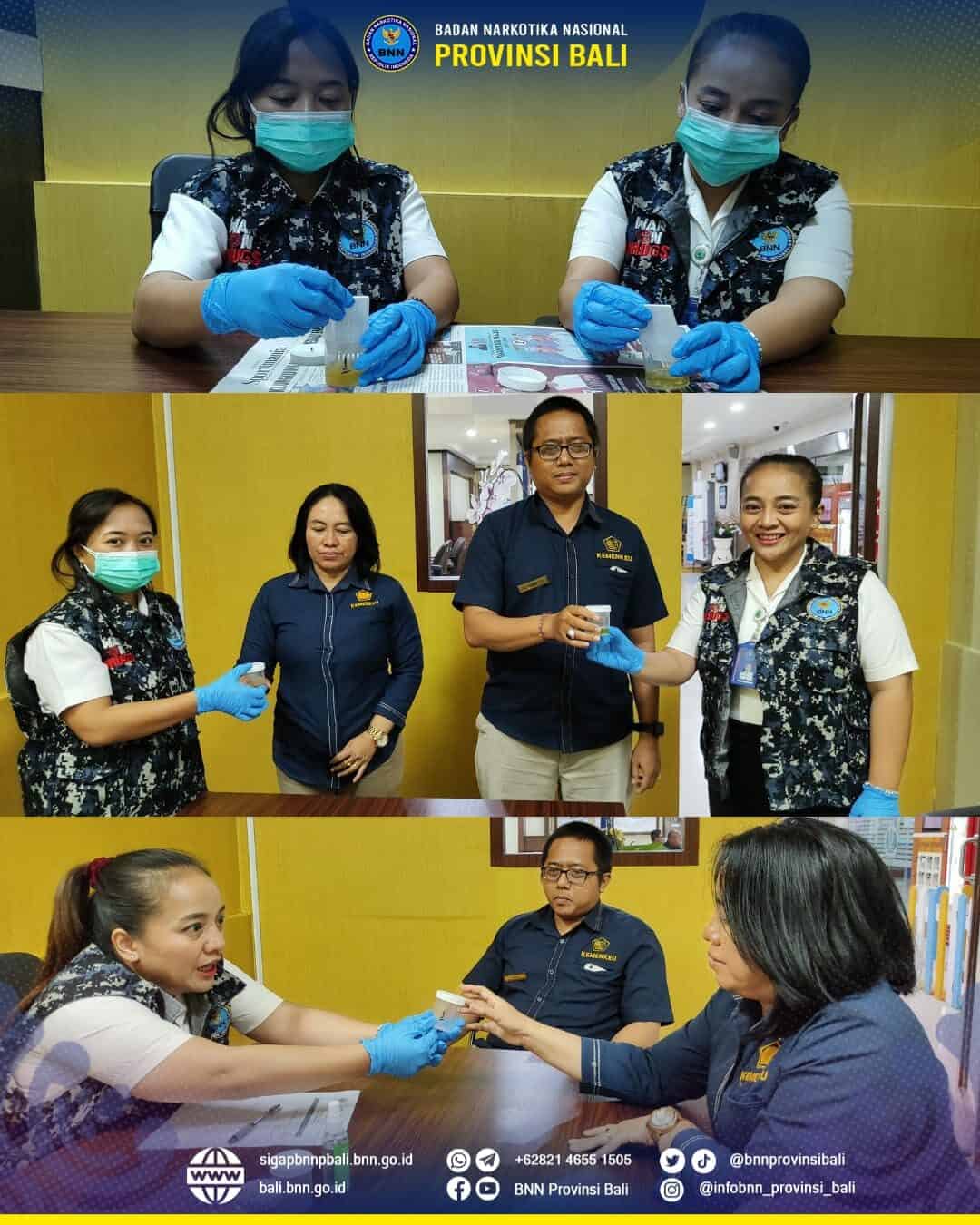 Pemberdayaan Masyarakat Anti Narkoba Melalui Test Urine Kepada Pegawai Kantor Pelayanan Perbendaharaan Negara (KPPN) Tipe A1 Denpasar Konsep Otomatis