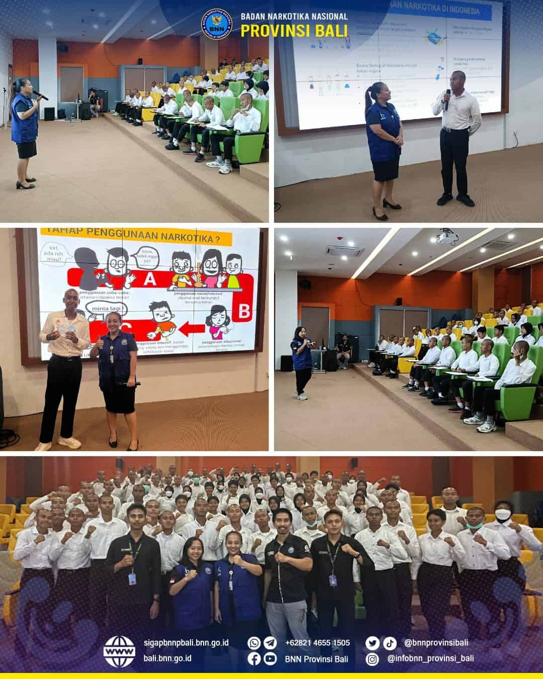 Sosialisasi P4GN pada Kegiatan Masa Bimbingan Mental (Mabintal) Calon Mahasiswa/i Program Studi di Politeknik Transportasi Darat Bali Konsep Otomatis