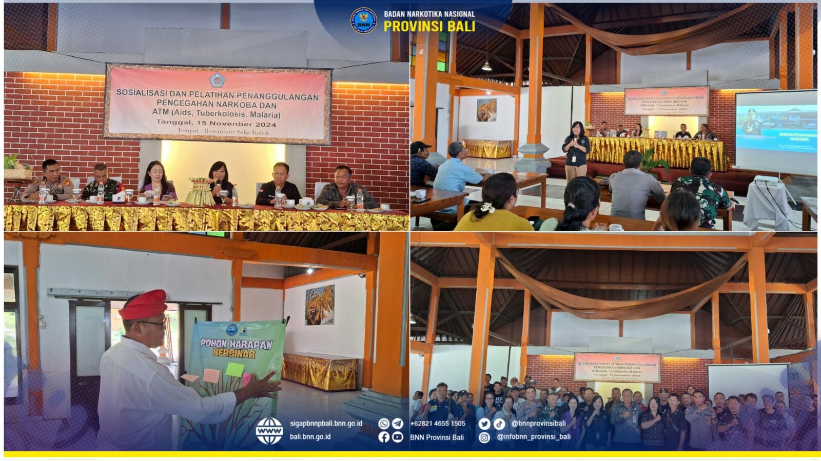 Informasi dan Edukasi P4GN di Desa Antap Kab. Tabanan Konsep Otomatis