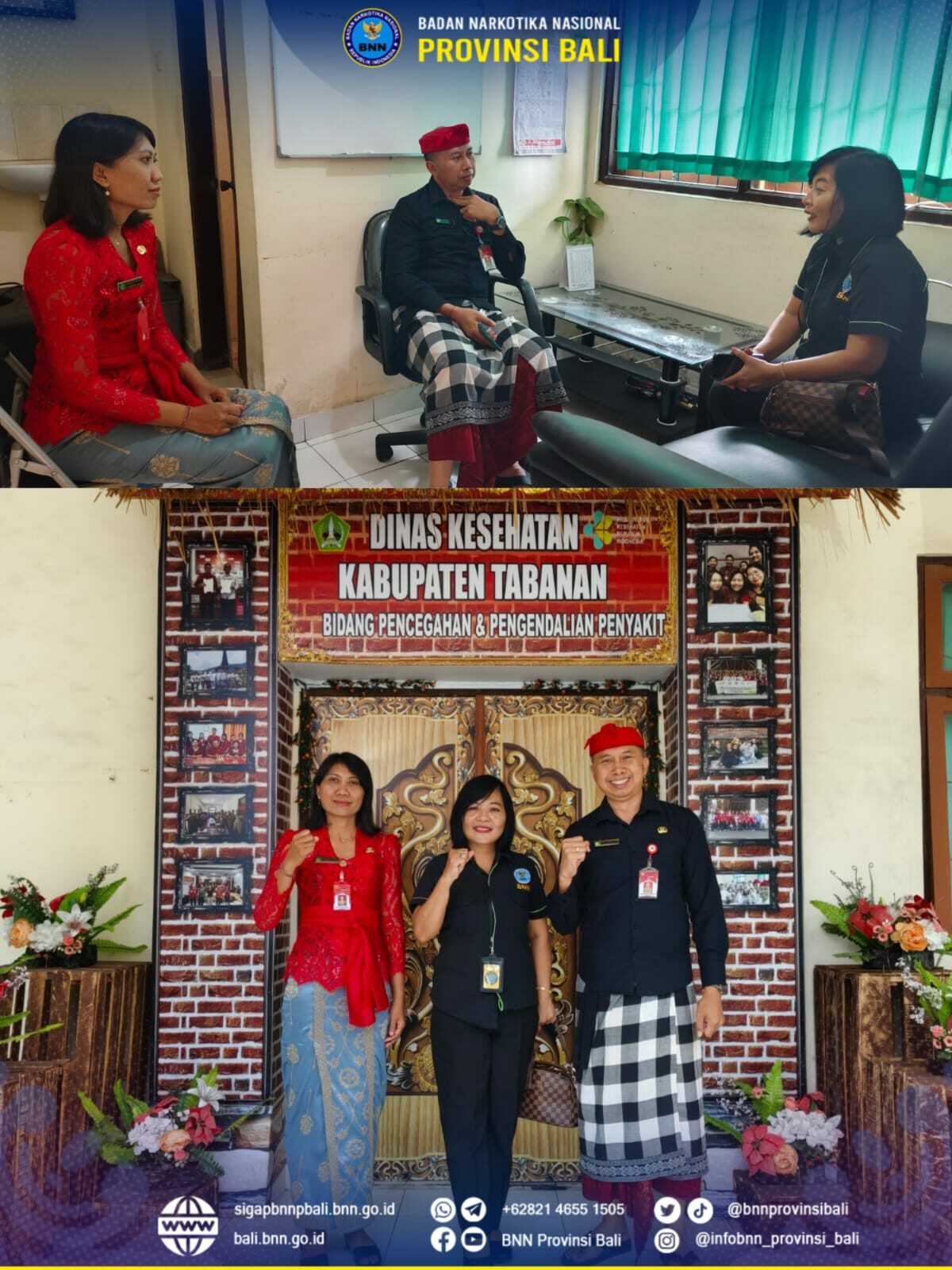 Koordinasi Sinergisitas Program P4GN ke Dinas Kesehatan Kabupaten Tabanan Konsep Otomatis