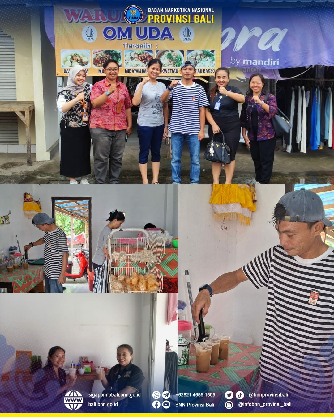 Pelaksanaan Kegiatan Monitoring Kewirausahaan Peserta Bimtek Lifeskill di Desa Banjar Anyar, Kec. Kediri, Kab. Tabanan Konsep Otomatis