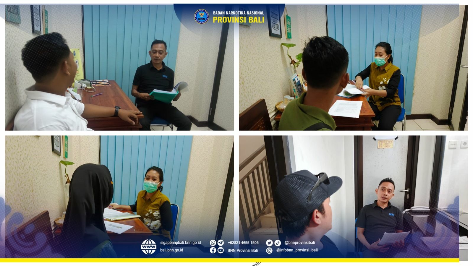 Layanan Klinik Pratama Rawat Jalan BNNP Bali Konsep Otomatis