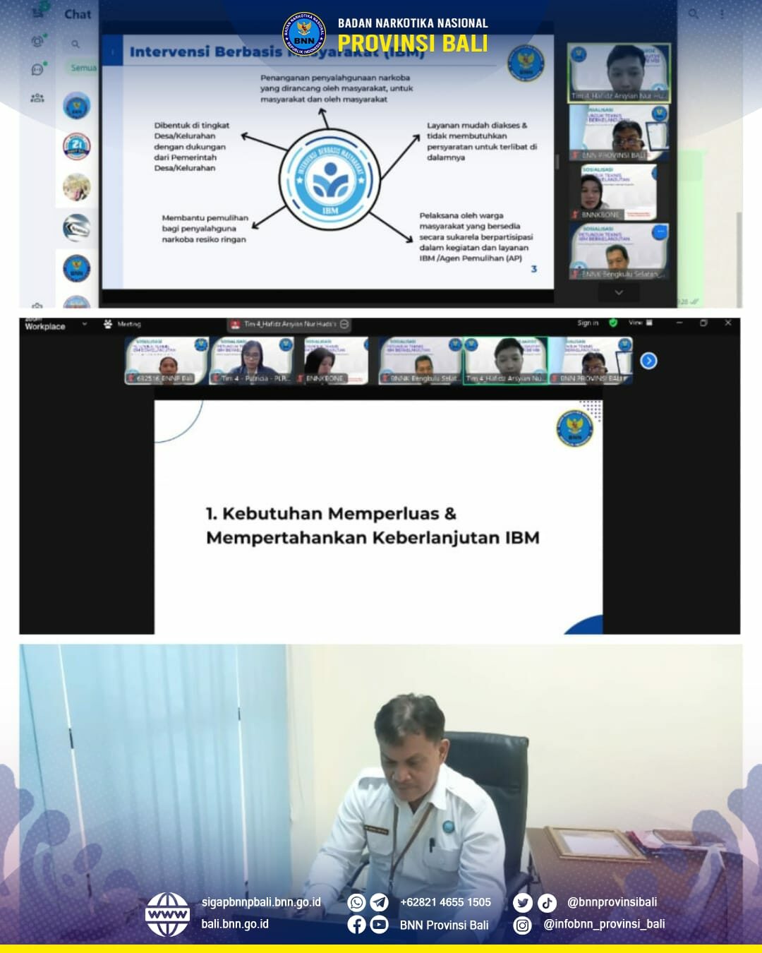 Kegiatan Sosialisasi Petunjuk Teknis IBM Berkelanjutan Konsep Otomatis