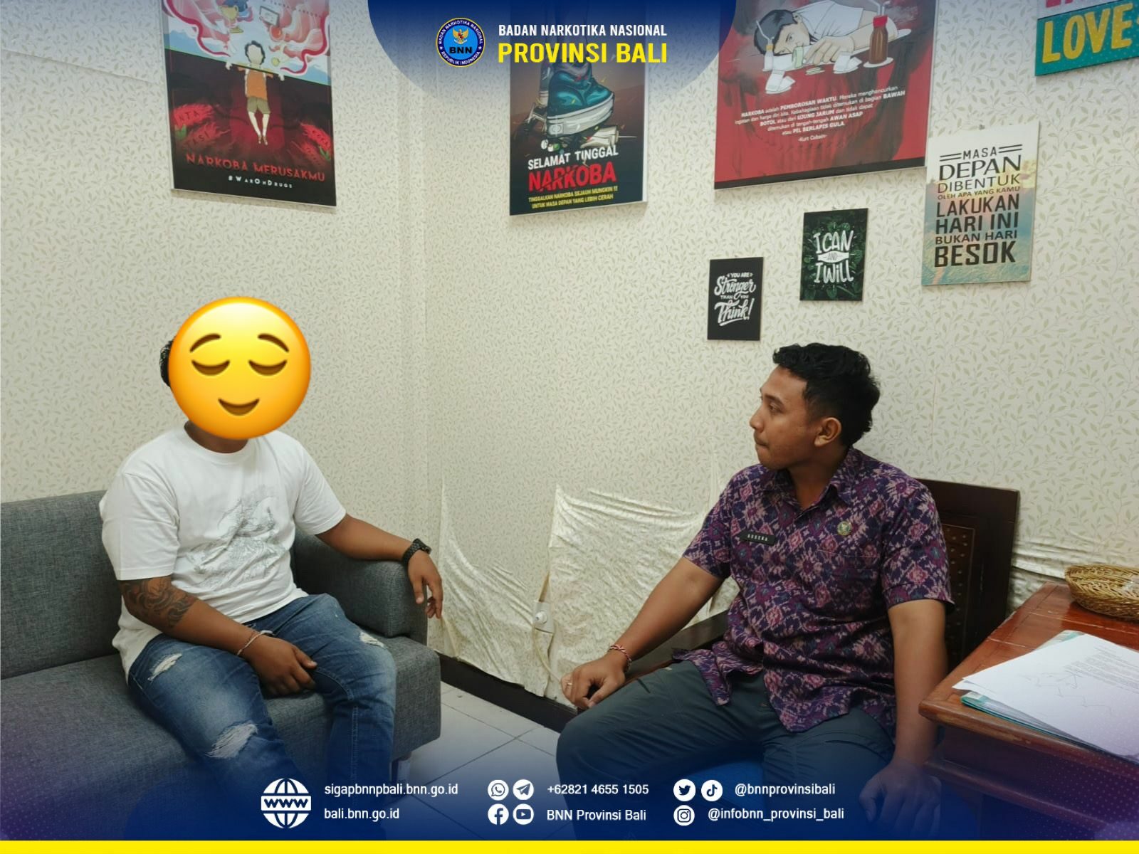 Layanan Klinik Pratama Rawat Jalan BNNP Bali Konsep Otomatis