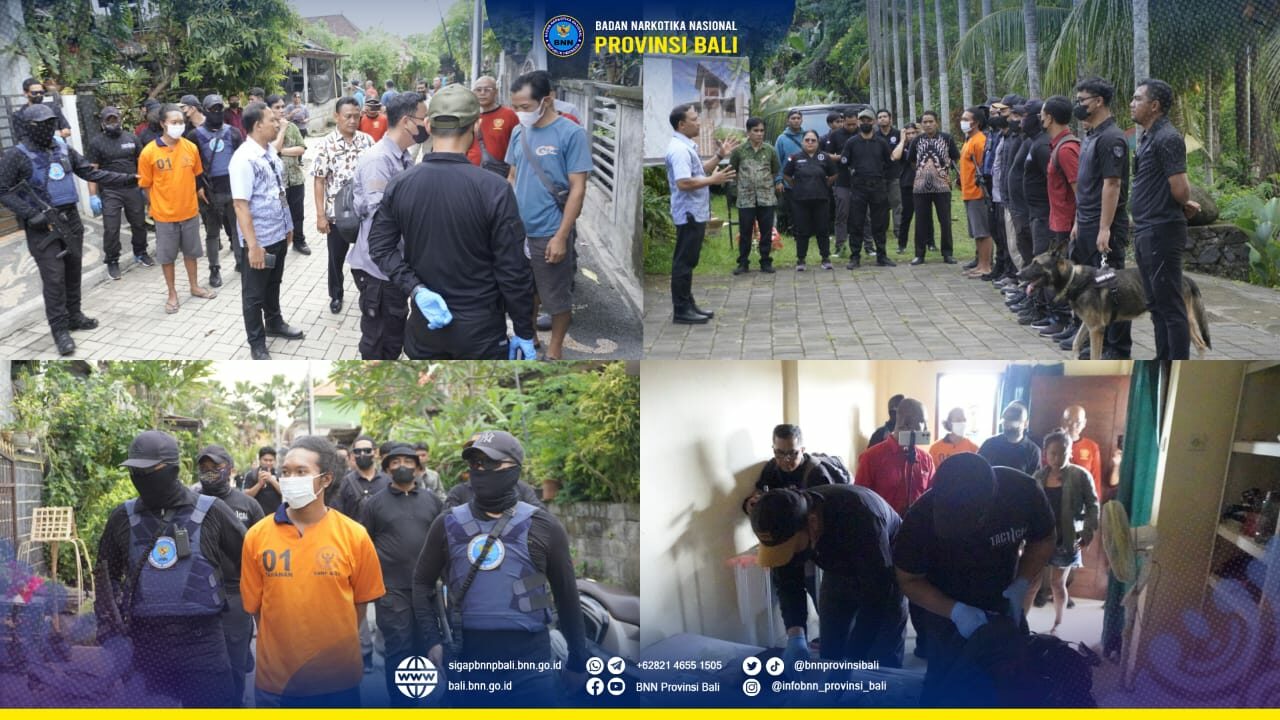 Penggeledahan Tempat Tinggal Tersangka Tindak Pidana Narkotika Yang Sedang Ditangani Oleh BNNP Bali Konsep Otomatis