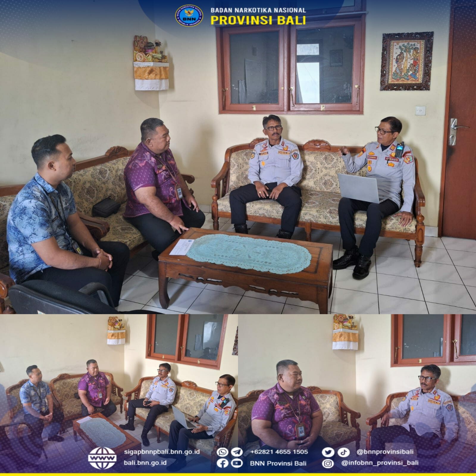 Koordinasi Pelaksanaan Kegiatan Car Free Day (CFD) di seputaran lapangan Renon - Denpasar Konsep Otomatis