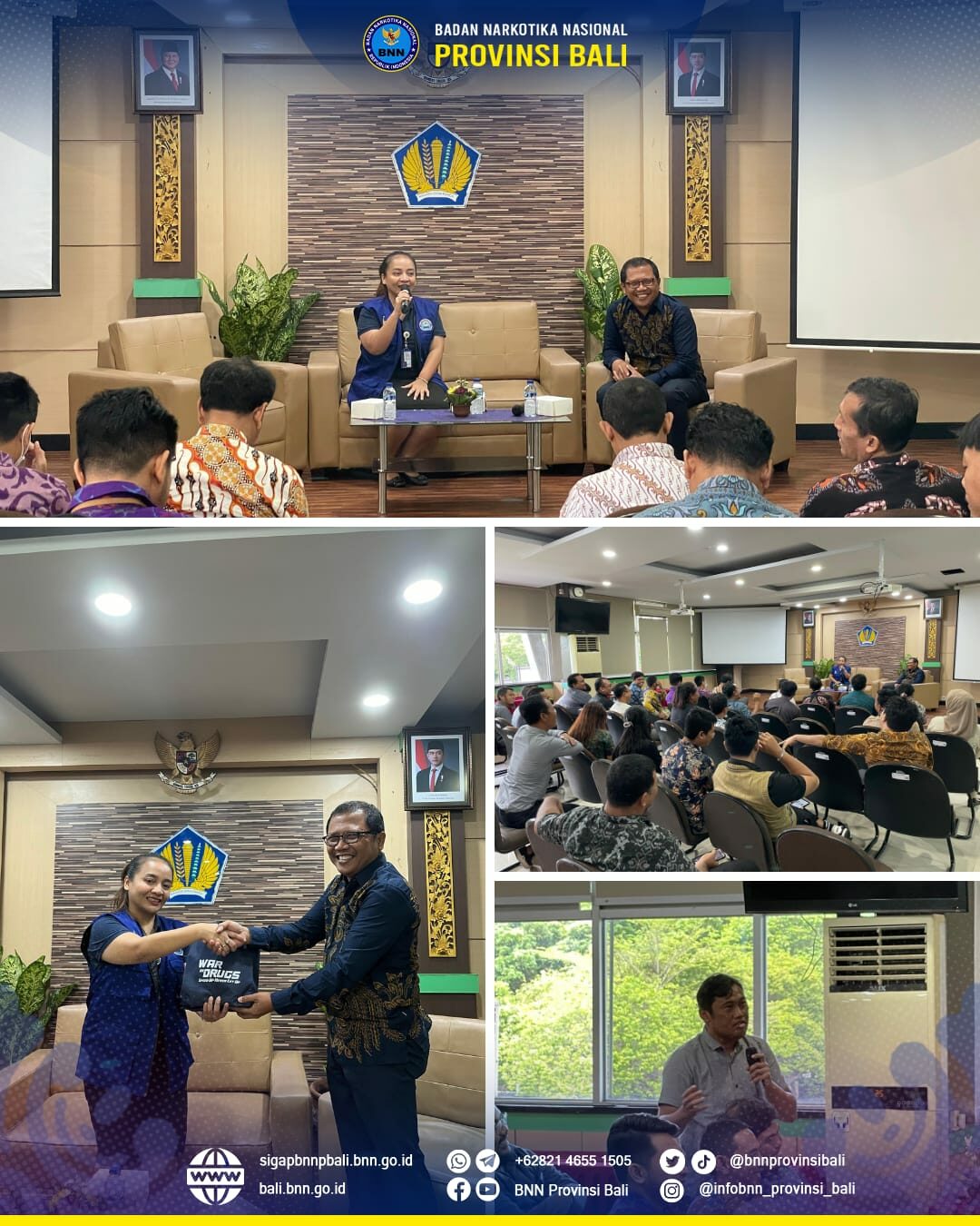 Sosialisasi P4GN Kepada ASN KPKNL (Kantor Pelayanan Kekayaan Negara dan Lelang) Denpasar Konsep Otomatis