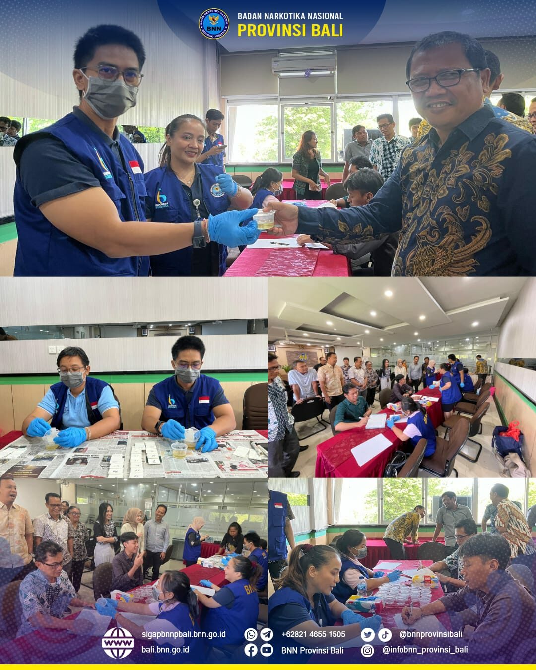 Pemberdayaan Masyarakat Anti Narkoba Melalui Test Urine kepada ASN KPKNL (Kantor Pelayanan Kekayaan Negara dan Lelang) Denpasar Konsep Otomatis