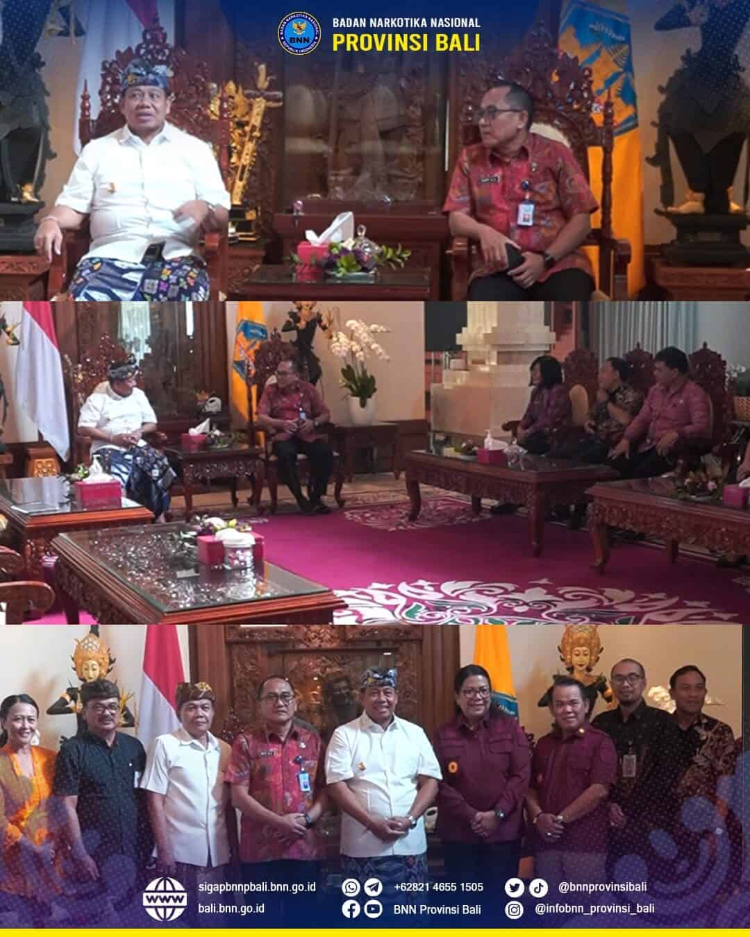 Menghadiri Undangan Pertemuan Dari PJ. Gubernur Bali Konsep Otomatis
