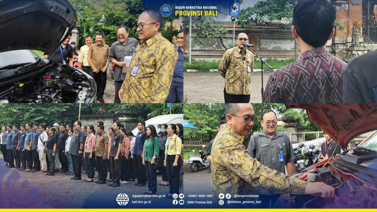 Apel Kendaraan BNNP Bali Konsep Otomatis